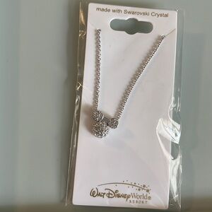 Disney Resort Mickey Pave Necklace